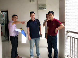 中南制藥機械廠組織人員前往婁底職業(yè)技術(shù)學院現(xiàn)場勘查